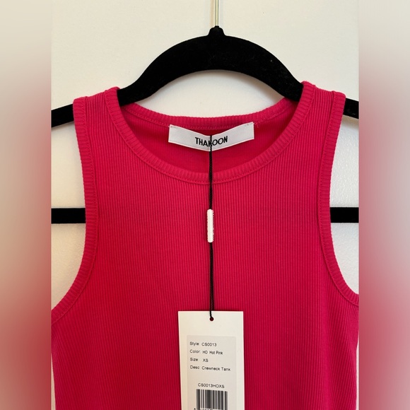 Thakoon Ribbed Crewneck Tank Top - Picture 3 of 3